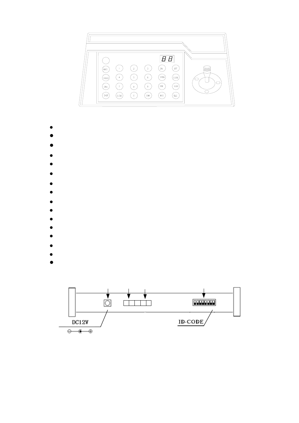 Rear panel (figure 2) | ARM Electronics SDKBD1 User Manual | Page 5 / 11