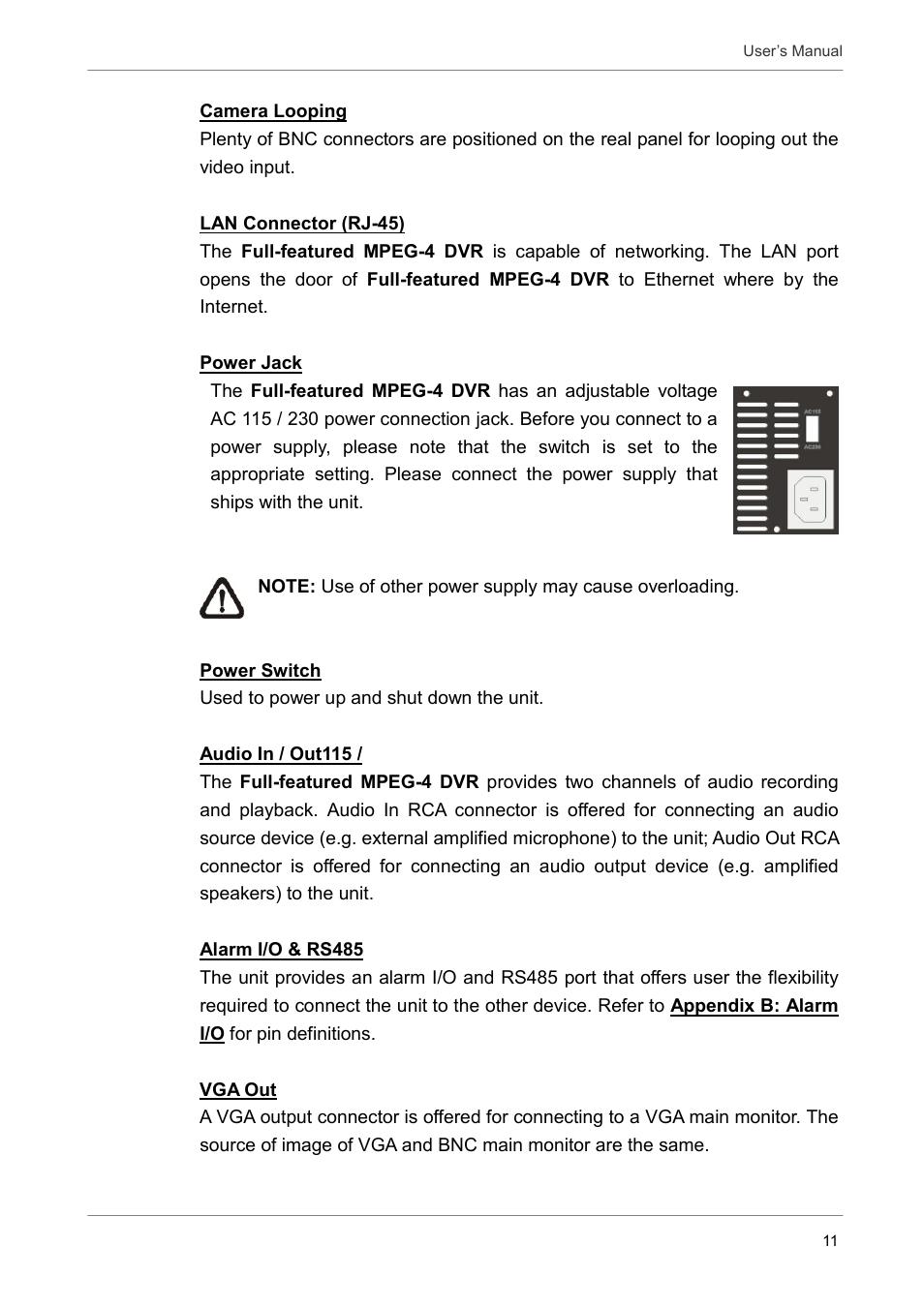 ARM Electronics DVRCD120 User Manual | Page 12 / 47