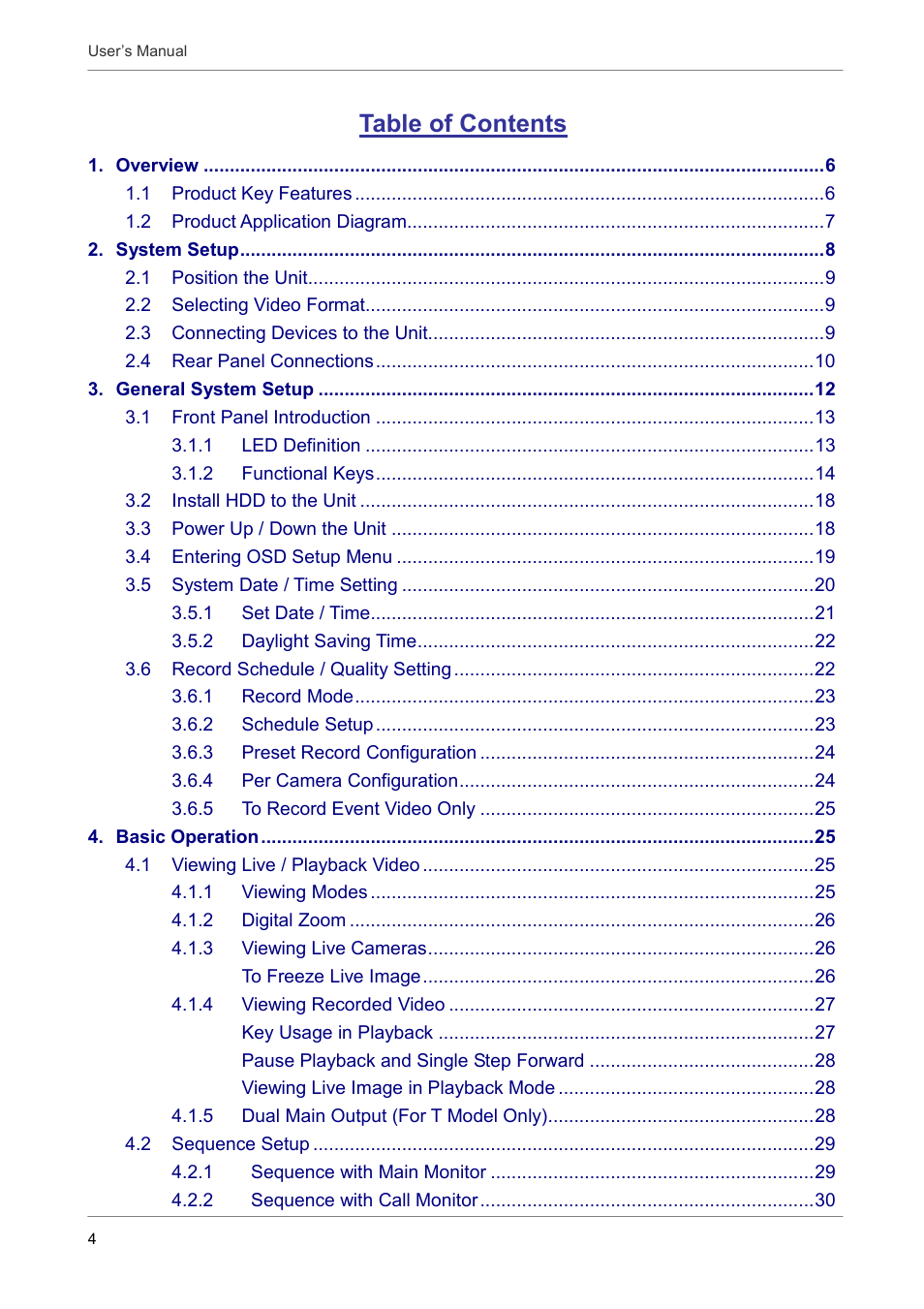 ARM Electronics DVRCD120 User Manual | Page 5 / 47