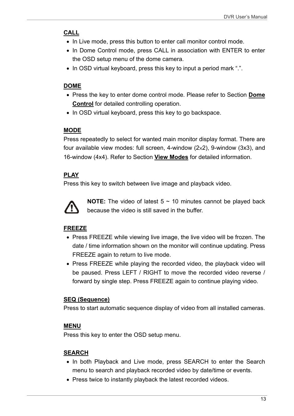 ARM Electronics DVRHD User Manual | Page 14 / 78