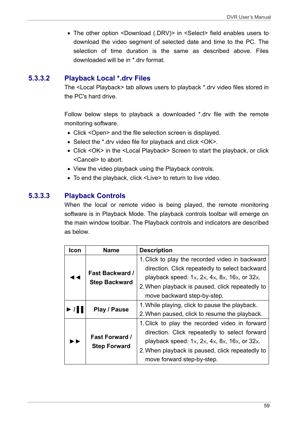 ARM Electronics DVRHD User Manual | Page 60 / 78