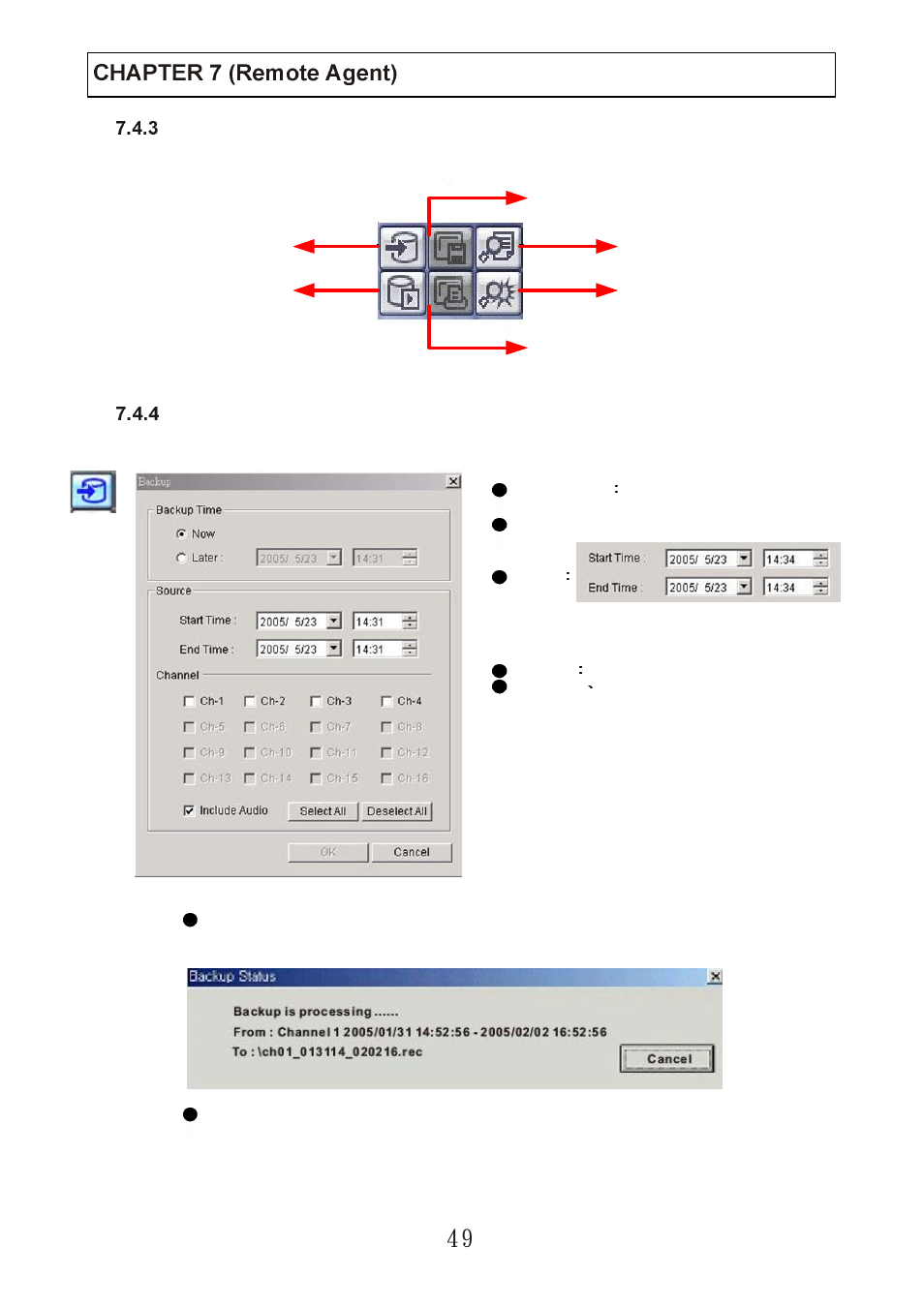 ARM Electronics DVR4CD User Manual | Page 50 / 61