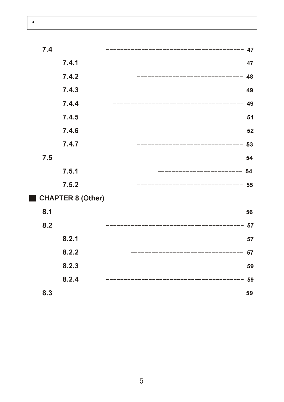 Index | ARM Electronics DVR4CD User Manual | Page 6 / 61