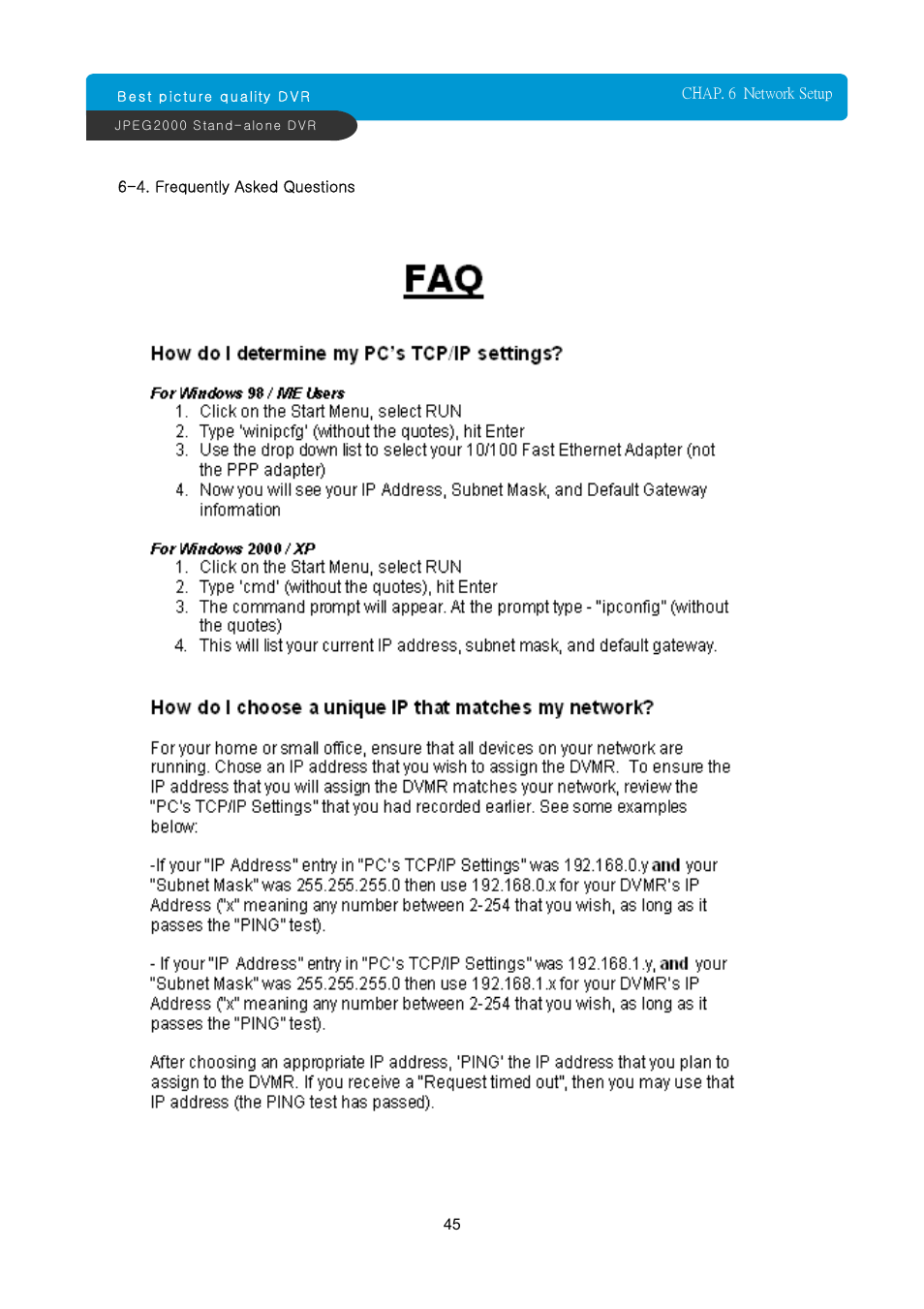 ARM Electronics JDVR User Manual | Page 46 / 53