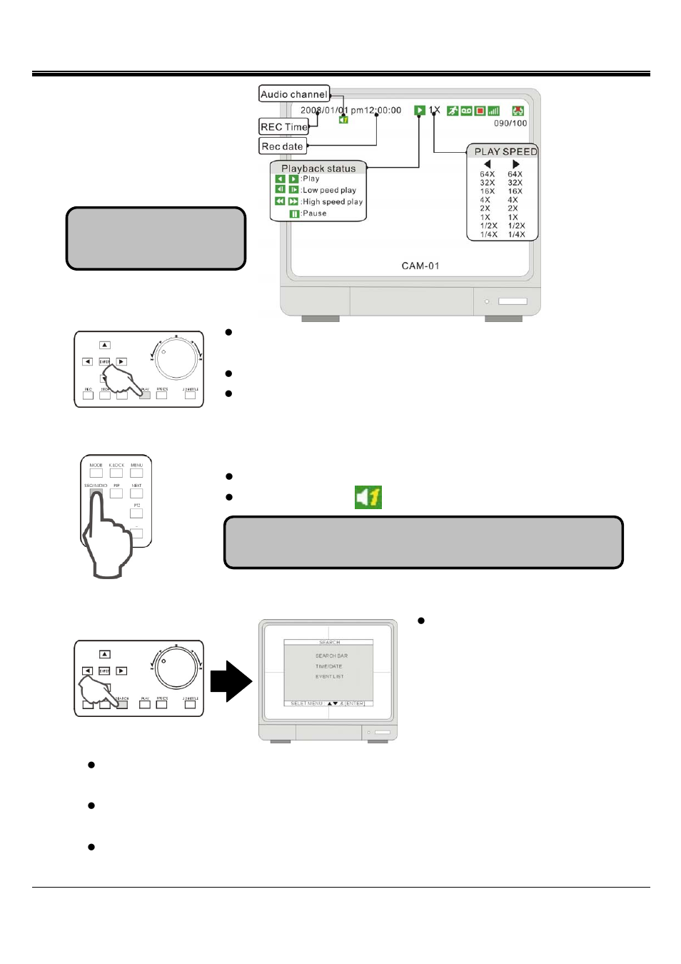 Jpeg2000 stand alone dvr user guide, 10 playback | ARM Electronics JHD User Manual | Page 20 / 70