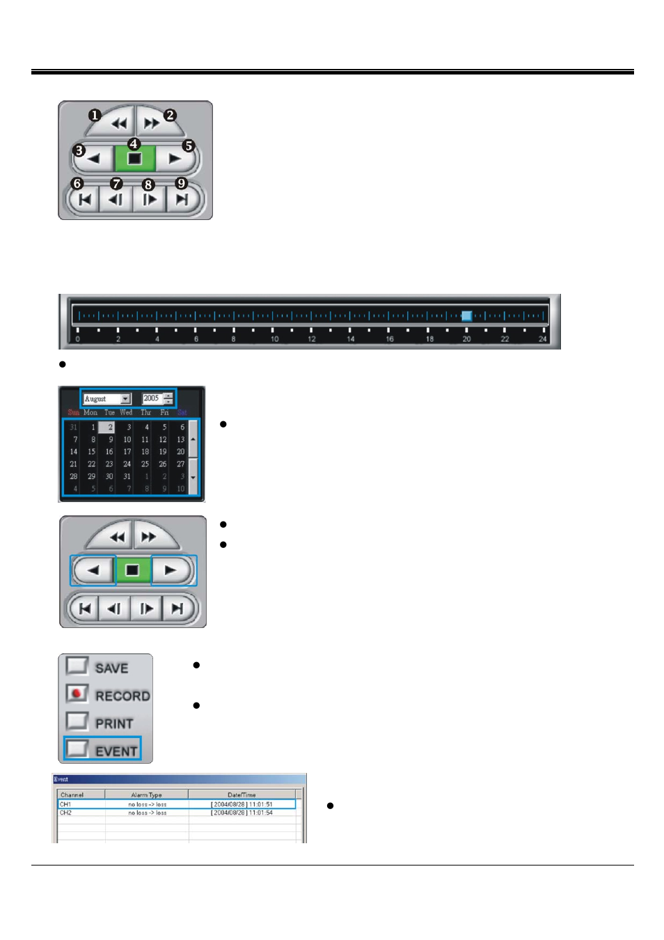 Jpeg2000 stand alone dvr user guide | ARM Electronics JHD User Manual | Page 55 / 70