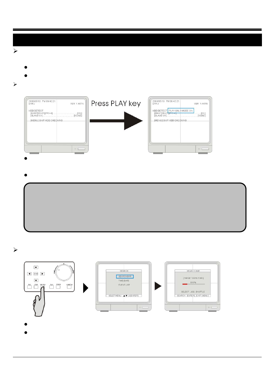 Jpeg2000 stand alone dvr user guide, Appendix.4 play only mode | ARM Electronics JHD User Manual | Page 66 / 70