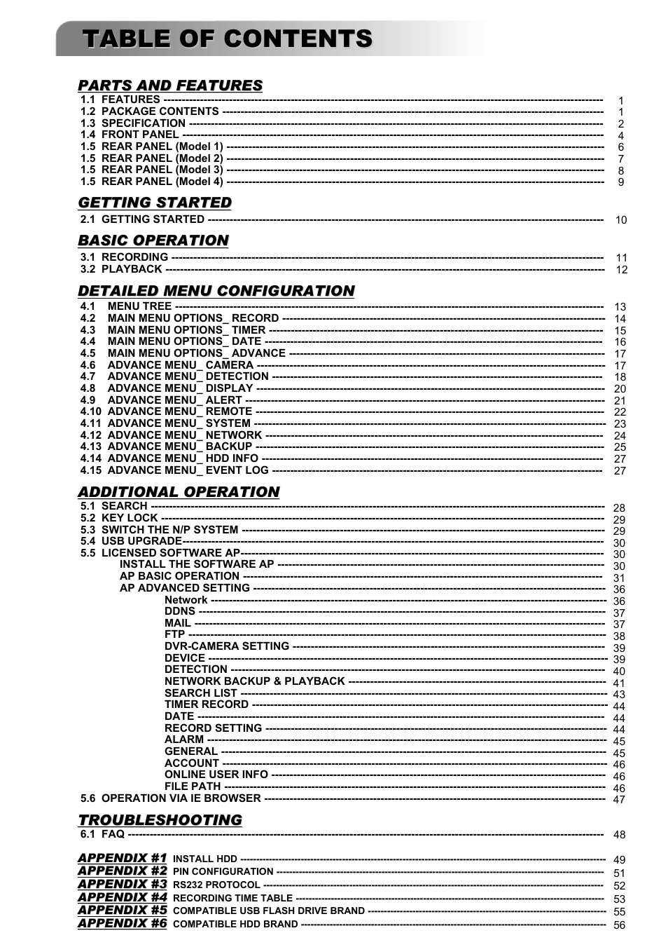 ARM Electronics RT4CD User Manual | Page 3 / 59