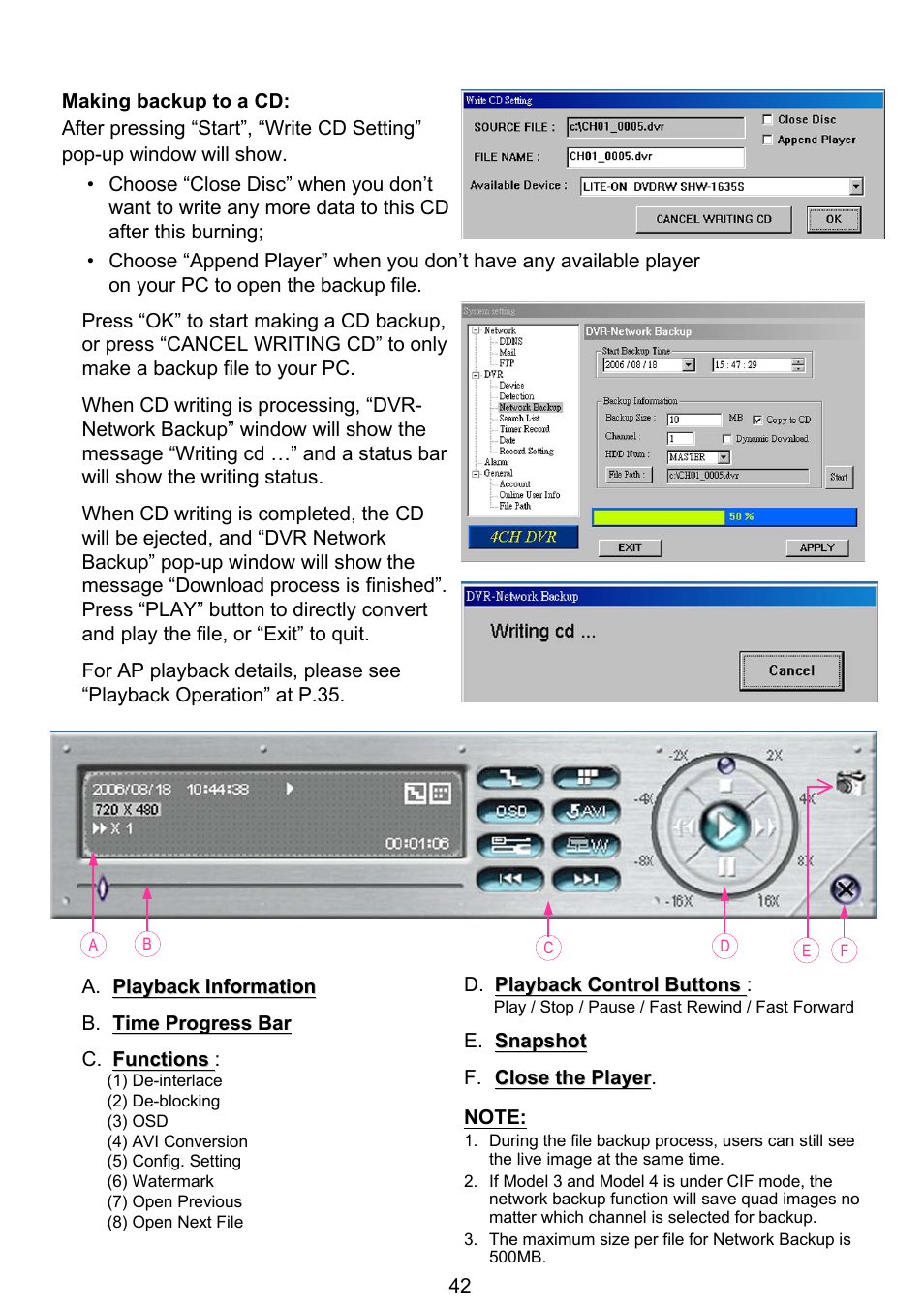 ARM Electronics RT4CD User Manual | Page 45 / 59