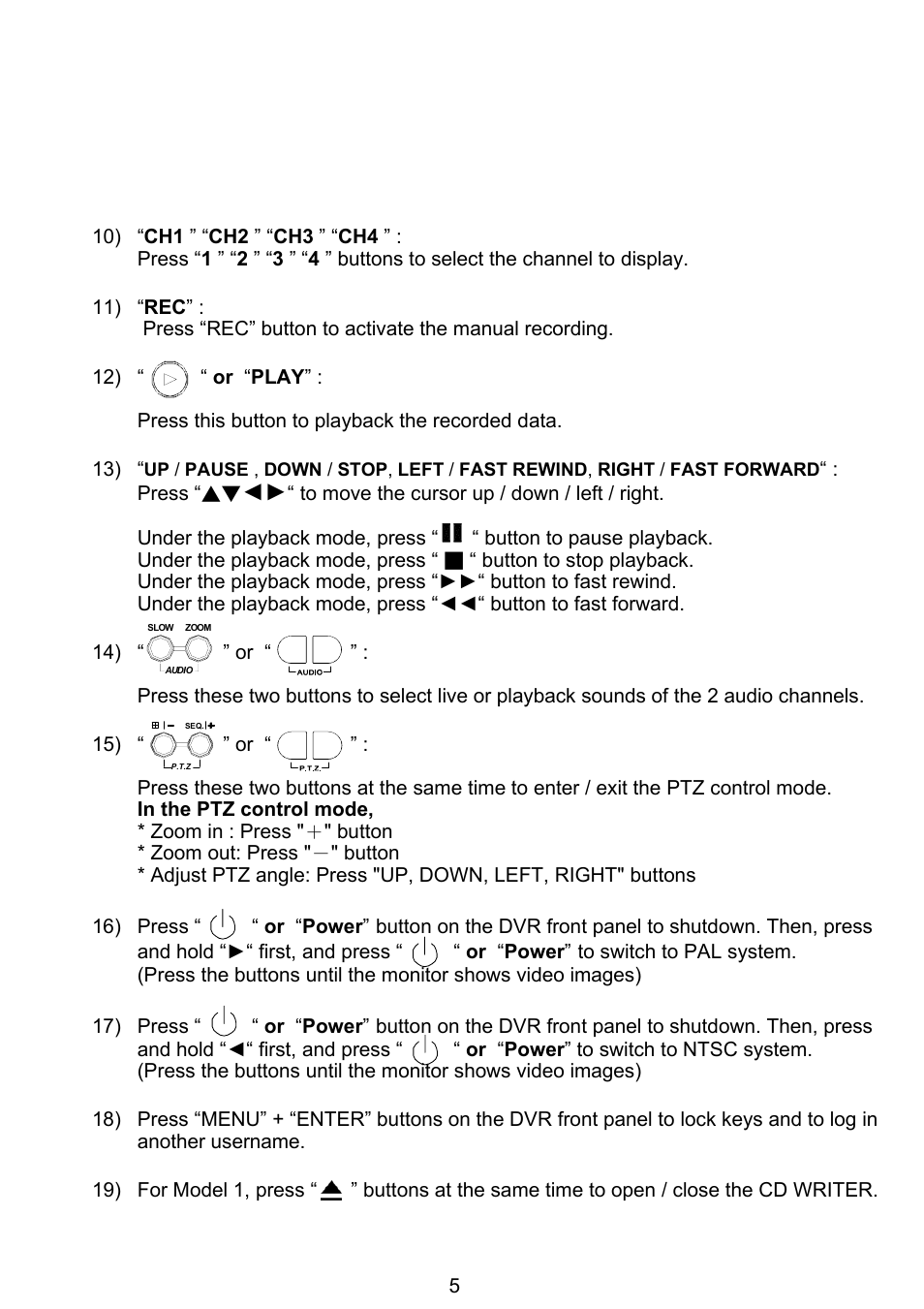 ARM Electronics RT4CD User Manual | Page 8 / 59