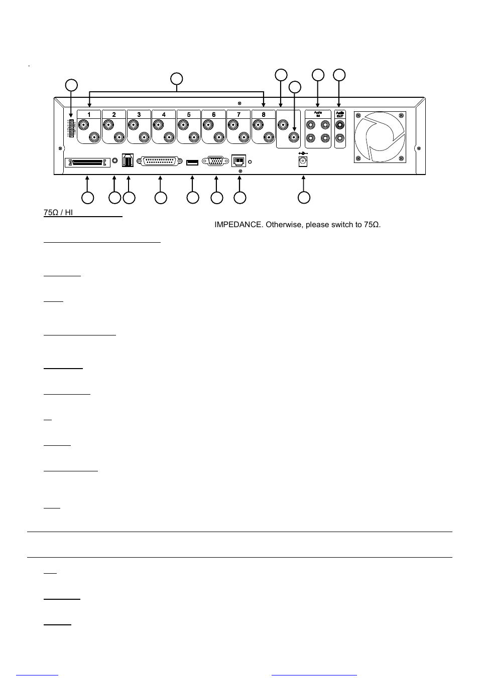 2 rear panels | ARM Electronics RT8-16CD User Manual | Page 14 / 100