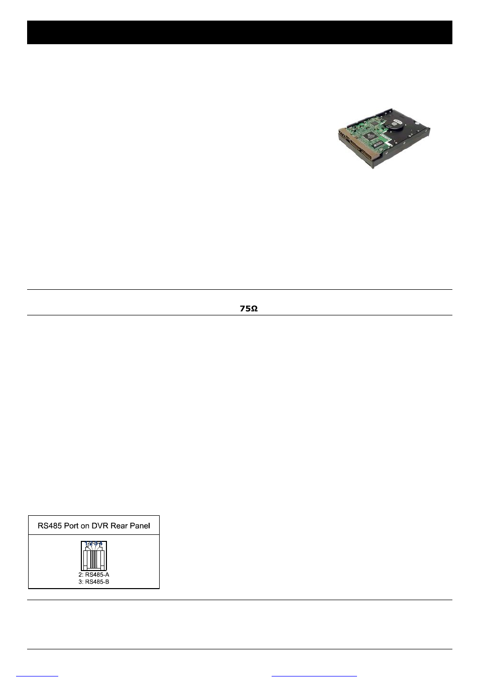 Setup and connections 3.1 install hdd, 2 camera connection | ARM Electronics RT8-16CD User Manual | Page 16 / 100