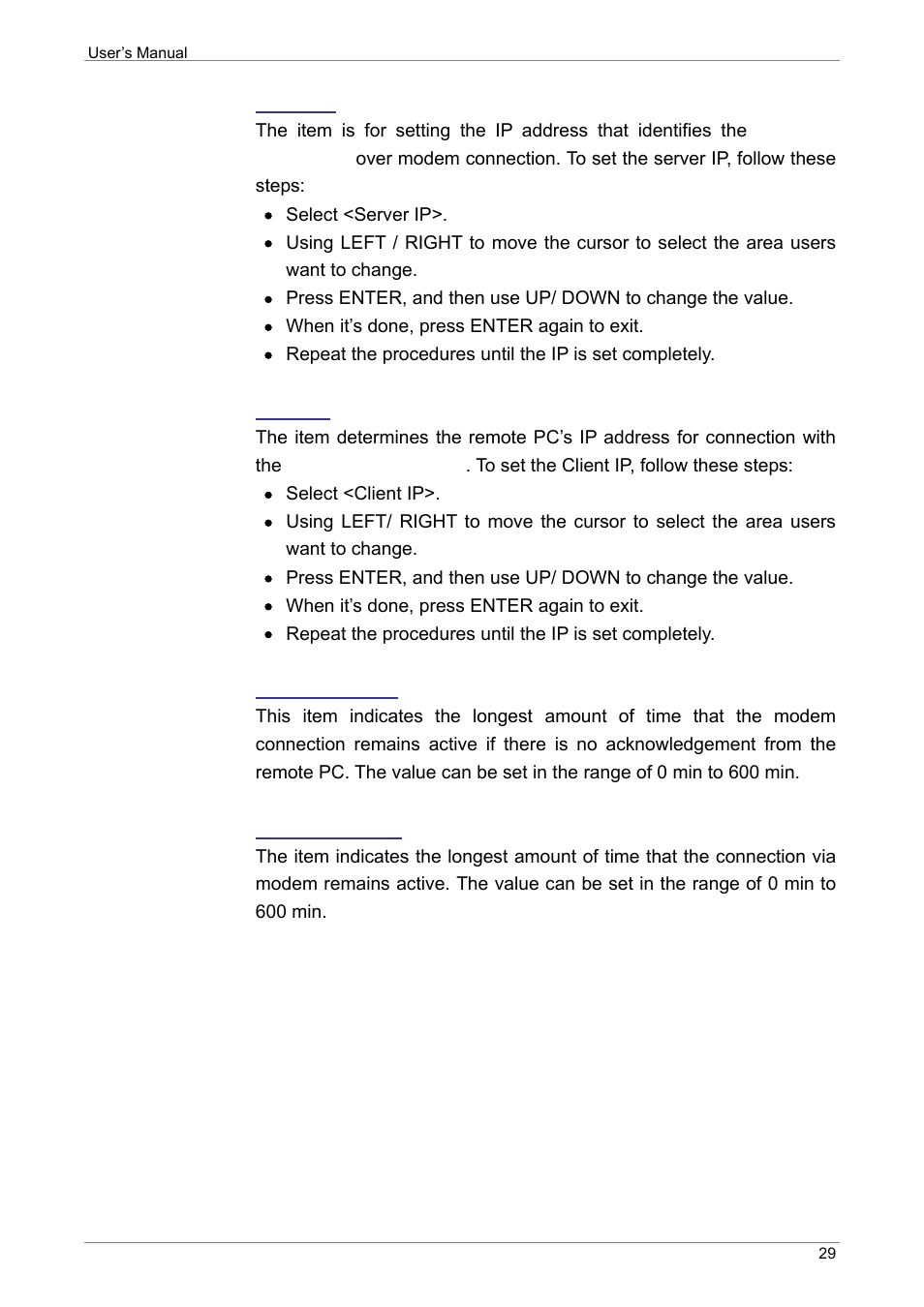 ARM Electronics XR&HD480 OSD User Manual | Page 30 / 111