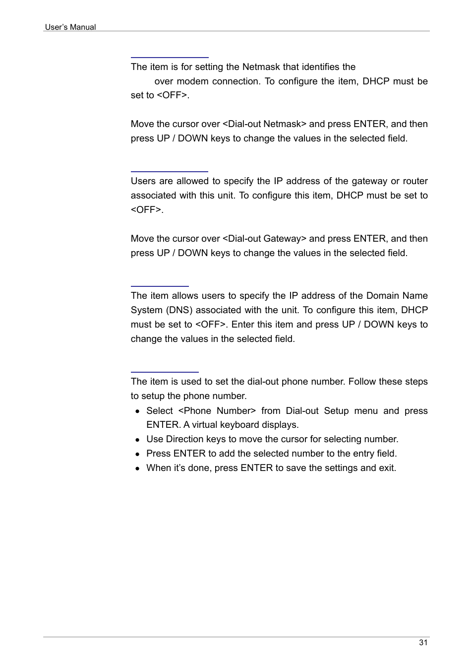 ARM Electronics XR&HD480 OSD User Manual | Page 32 / 111
