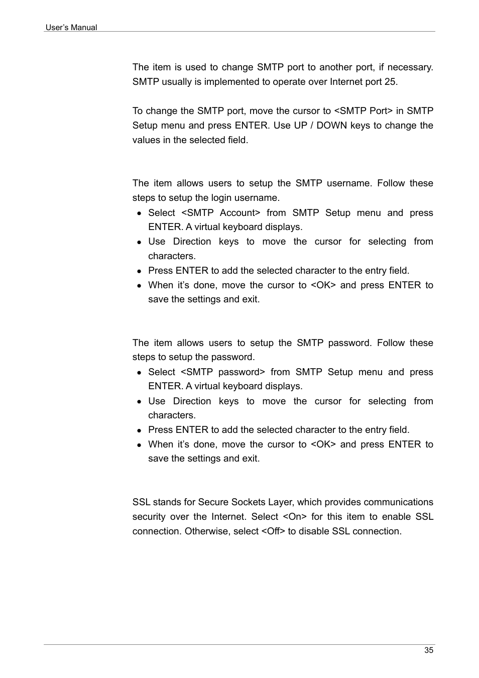 ARM Electronics XR&HD480 OSD User Manual | Page 36 / 111