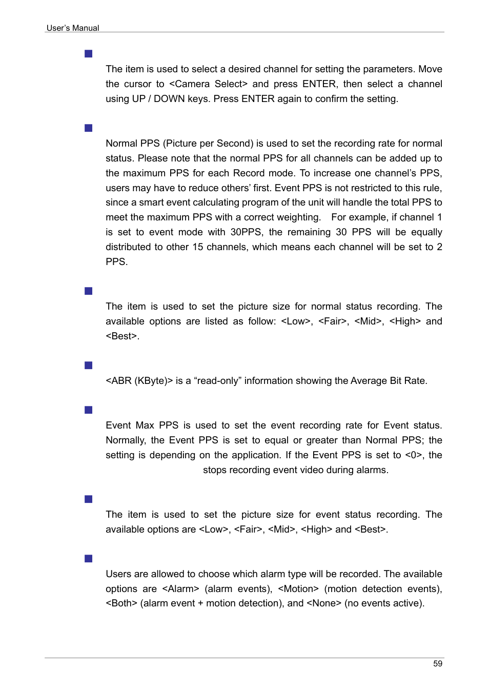 ARM Electronics XR&HD480 OSD User Manual | Page 60 / 111