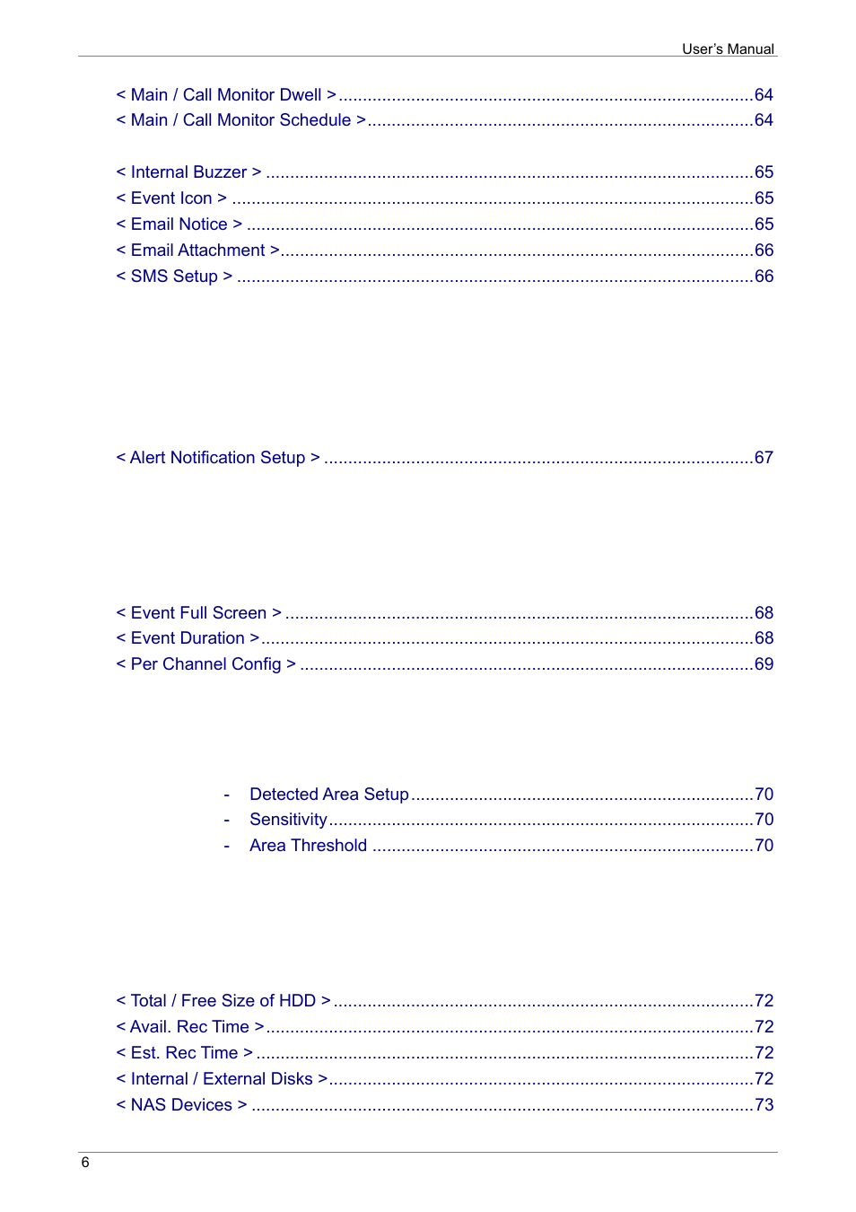ARM Electronics XR&HD480 OSD User Manual | Page 7 / 111