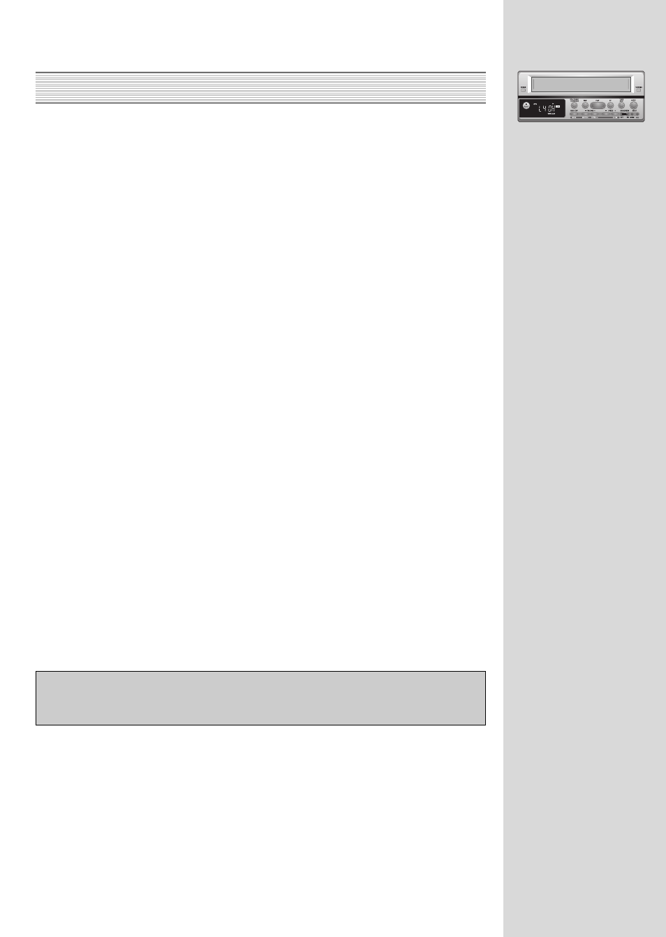 Features | ARM Electronics Casino VCR800 User Manual | Page 5 / 34