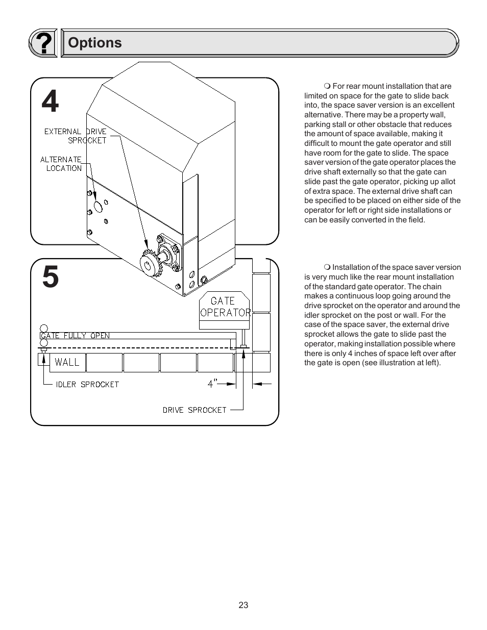 Chamberlain LIFTMASTER SL920 User Manual | Page 23 / 32