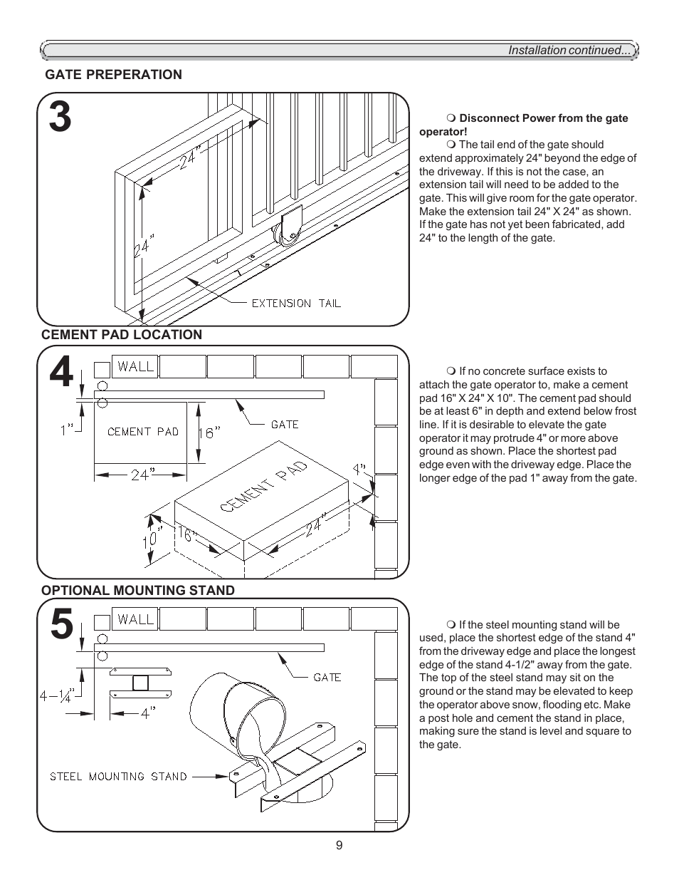 Chamberlain LIFTMASTER SL920 User Manual | Page 9 / 32