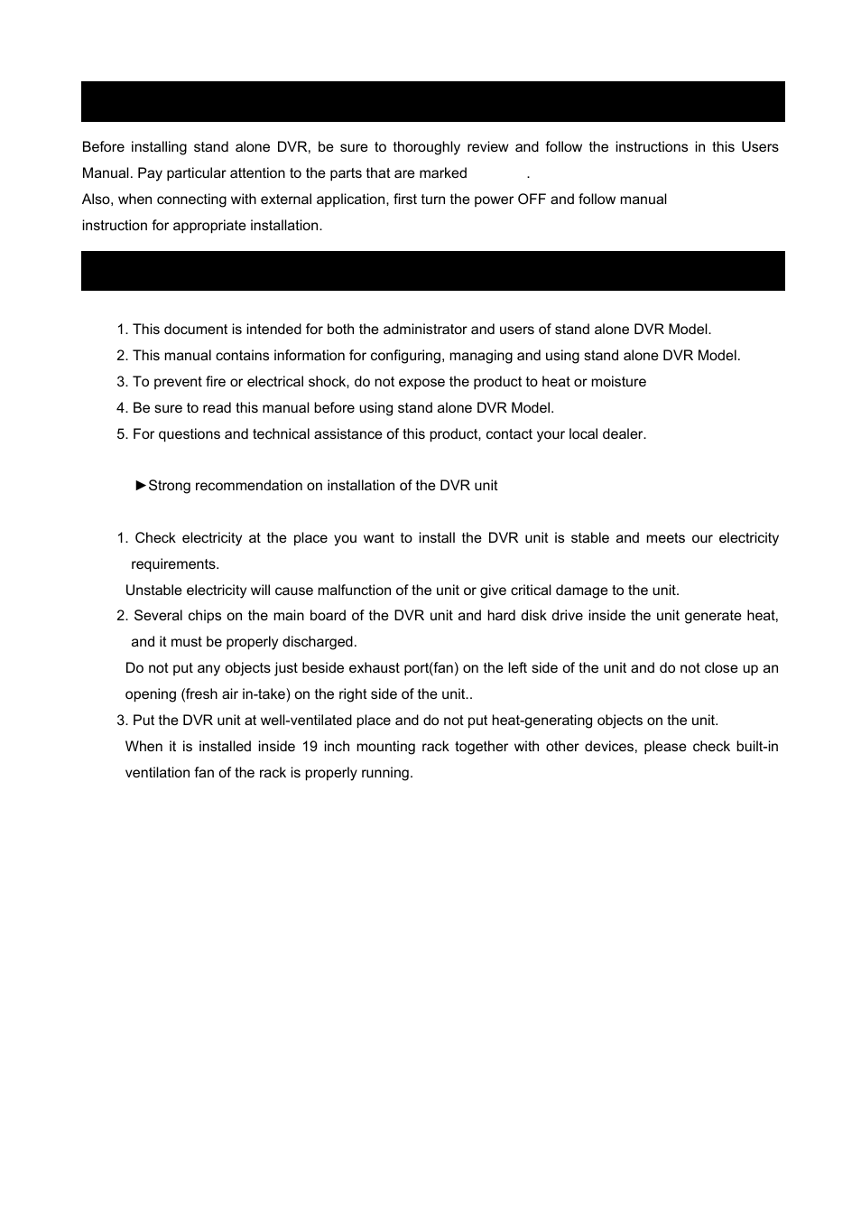 ARM Electronics NDVR16 User Manual | Page 3 / 50