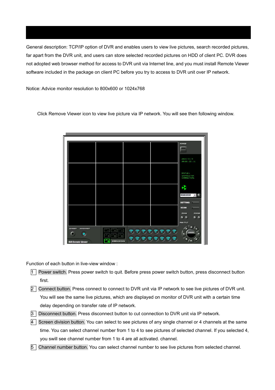 ARM Electronics NDVR16 User Manual | Page 43 / 50