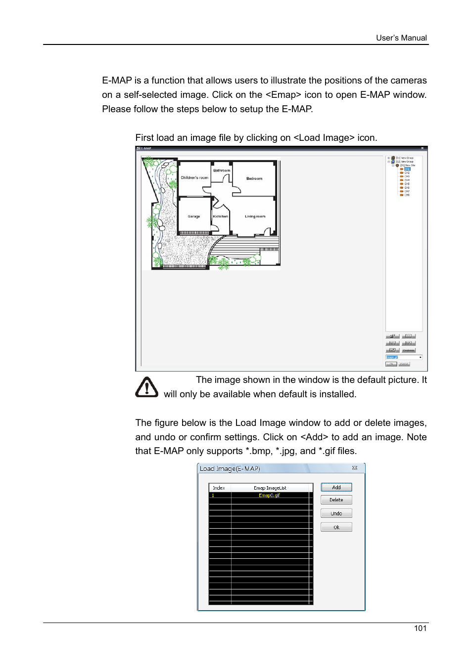 19 e-map function | ARM Electronics CMS User Manual | Page 102 / 122