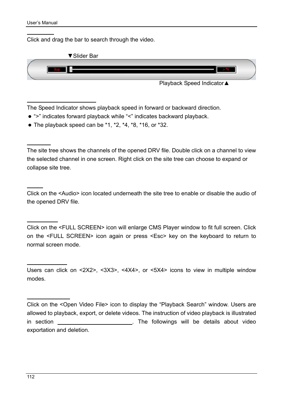 ARM Electronics CMS User Manual | Page 113 / 122