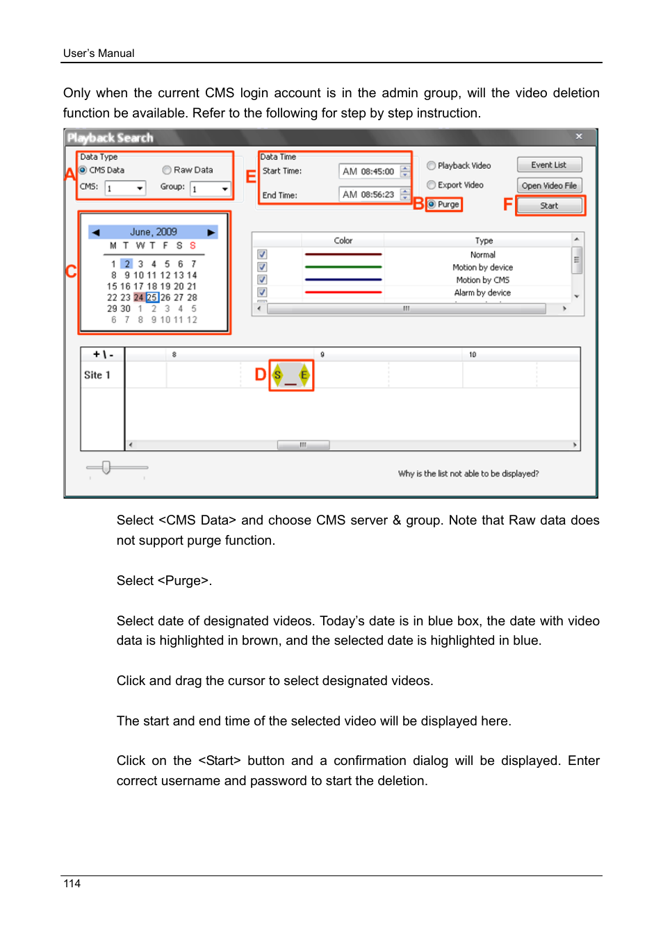ARM Electronics CMS User Manual | Page 115 / 122