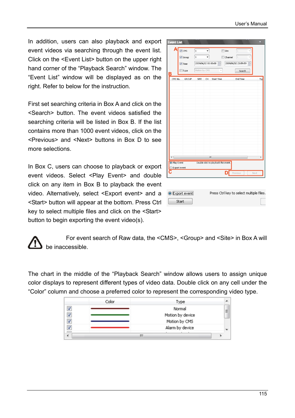 ARM Electronics CMS User Manual | Page 116 / 122