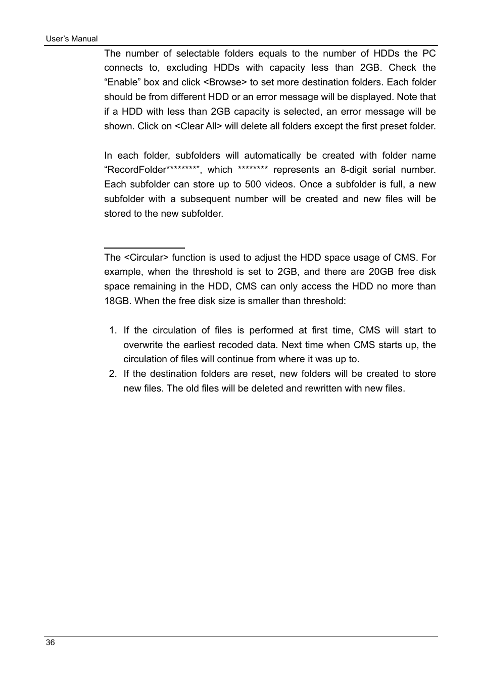 ARM Electronics CMS User Manual | Page 37 / 122