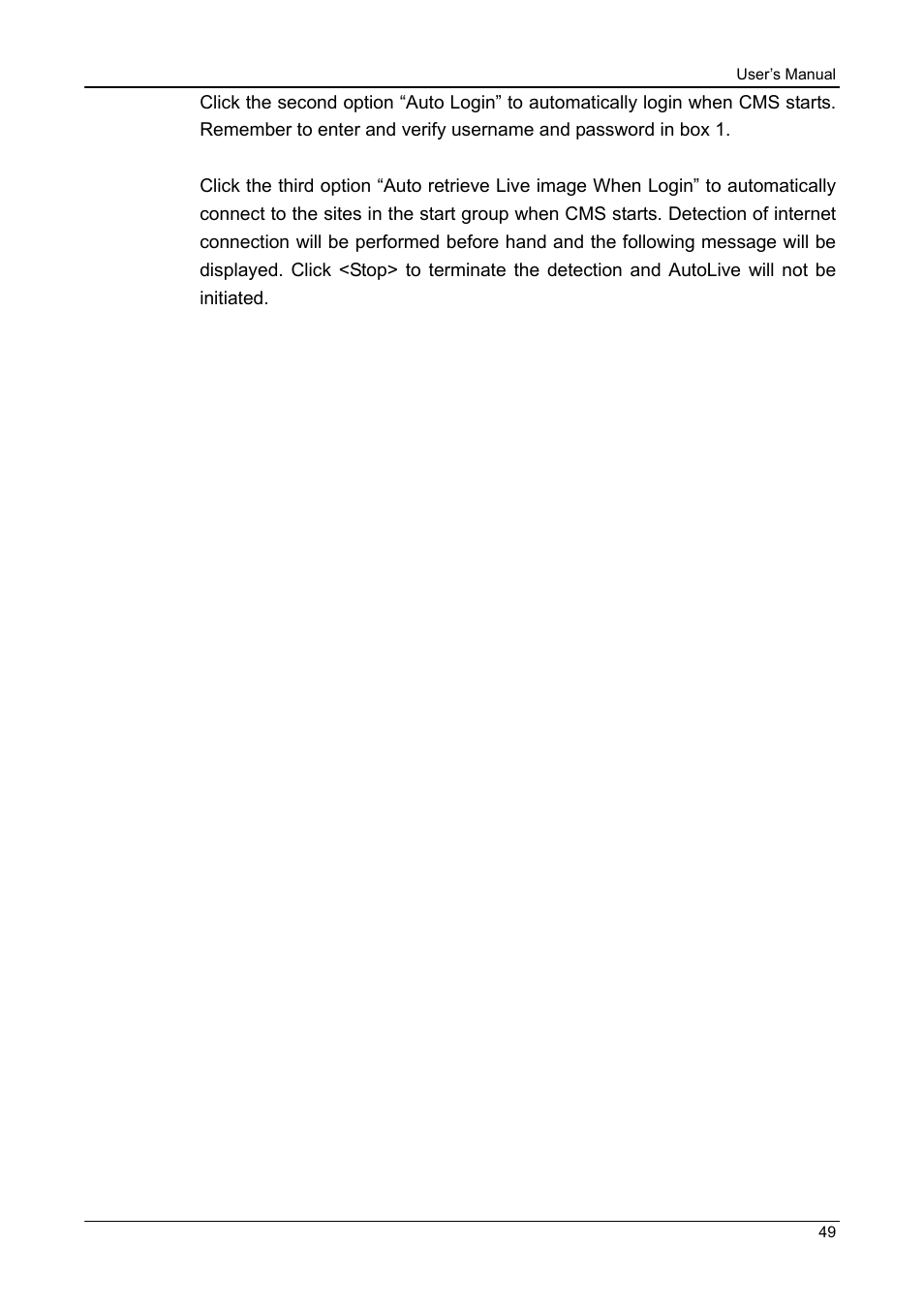 ARM Electronics CMS User Manual | Page 50 / 122