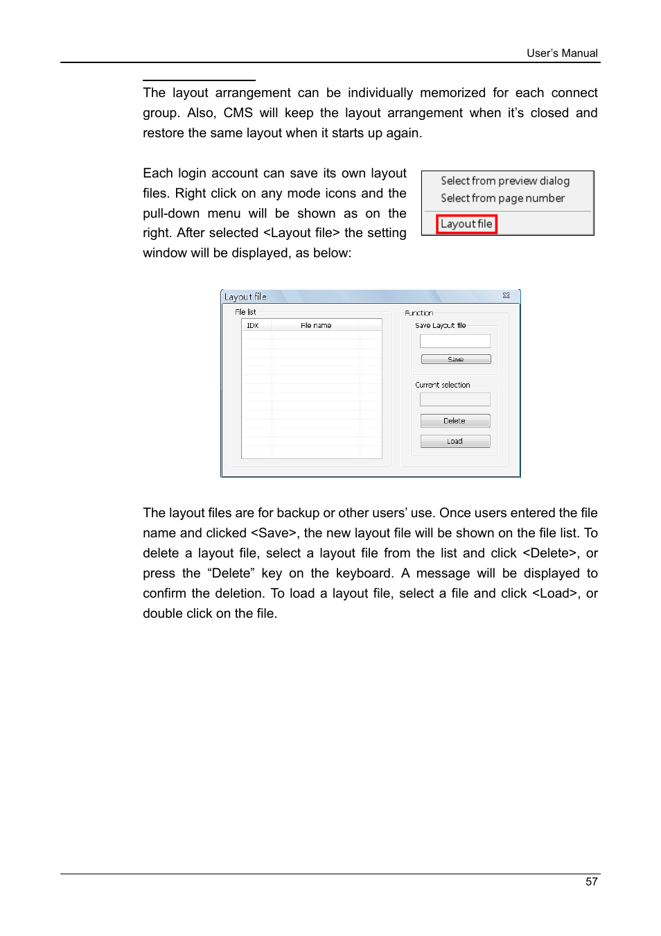 ARM Electronics CMS User Manual | Page 58 / 122