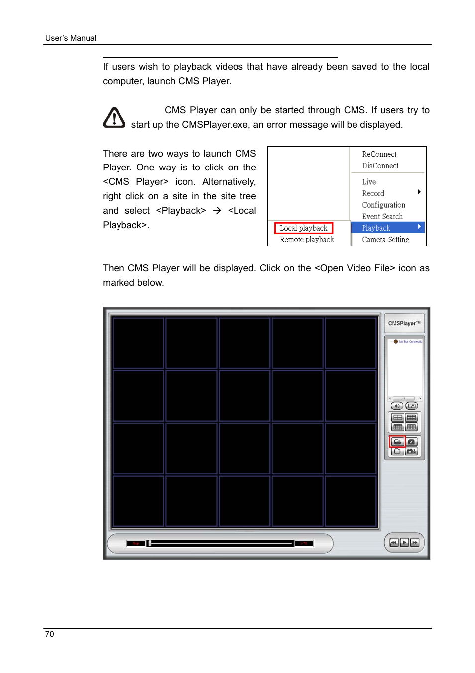 ARM Electronics CMS User Manual | Page 71 / 122