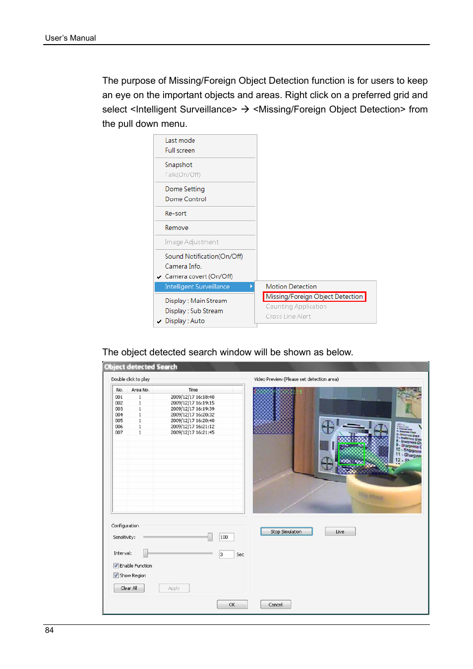 11 missing/foreign object detection | ARM Electronics CMS User Manual | Page 85 / 122