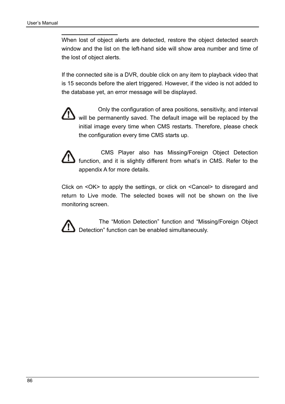 ARM Electronics CMS User Manual | Page 87 / 122