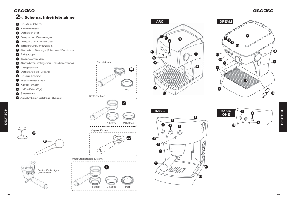 Ascaso | Ascaso Dream User Manual | Page 26 / 54