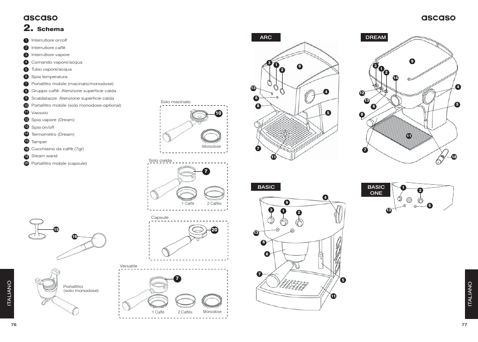 Ascaso | Ascaso Dream User Manual | Page 41 / 54