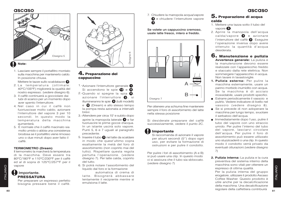 Ascaso | Ascaso Dream User Manual | Page 43 / 54