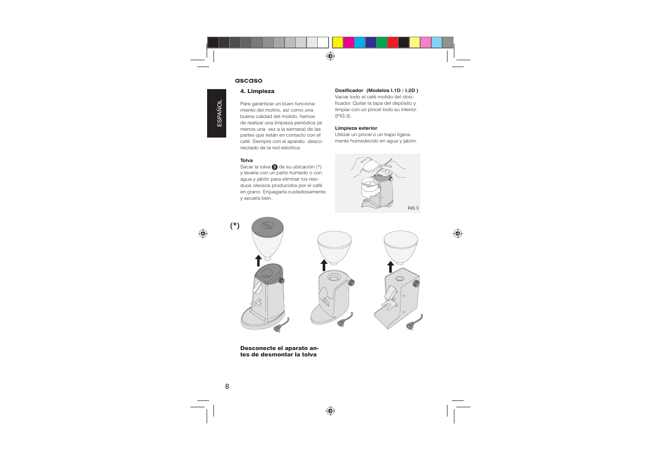 Ascaso Molino User Manual | Page 10 / 64