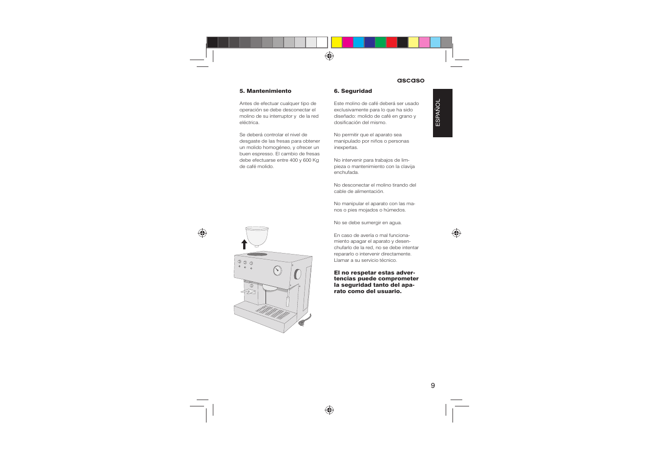 Ascaso Molino User Manual | Page 11 / 64