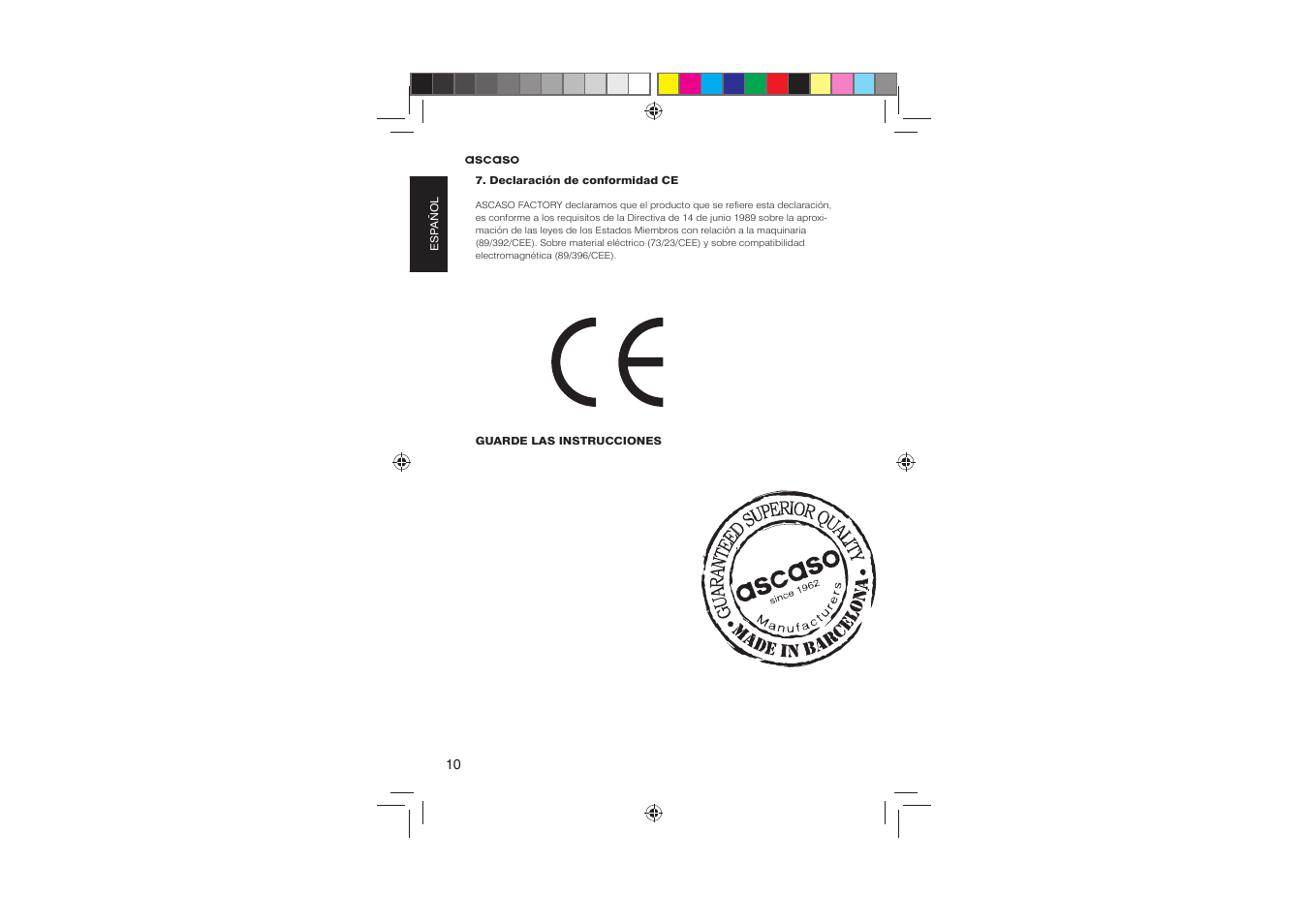 Ascaso Molino User Manual | Page 12 / 64