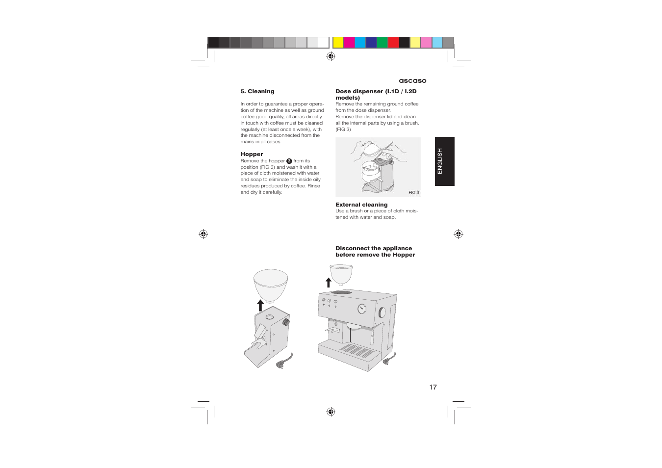 Ascaso Molino User Manual | Page 19 / 64