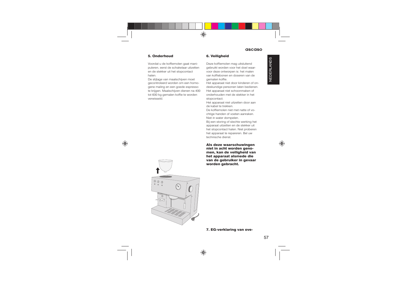 Ascaso Molino User Manual | Page 59 / 64