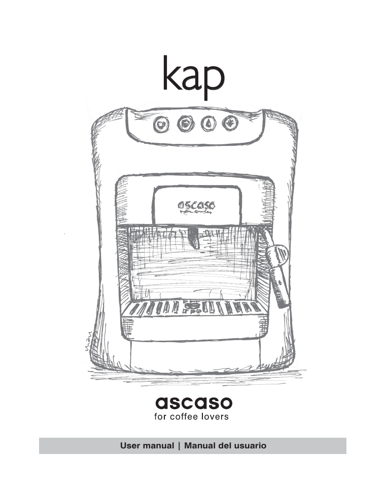 Ascaso KAP User Manual | 52 pages