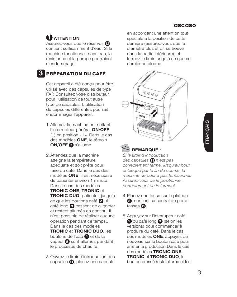 Ascaso KAP User Manual | Page 31 / 52