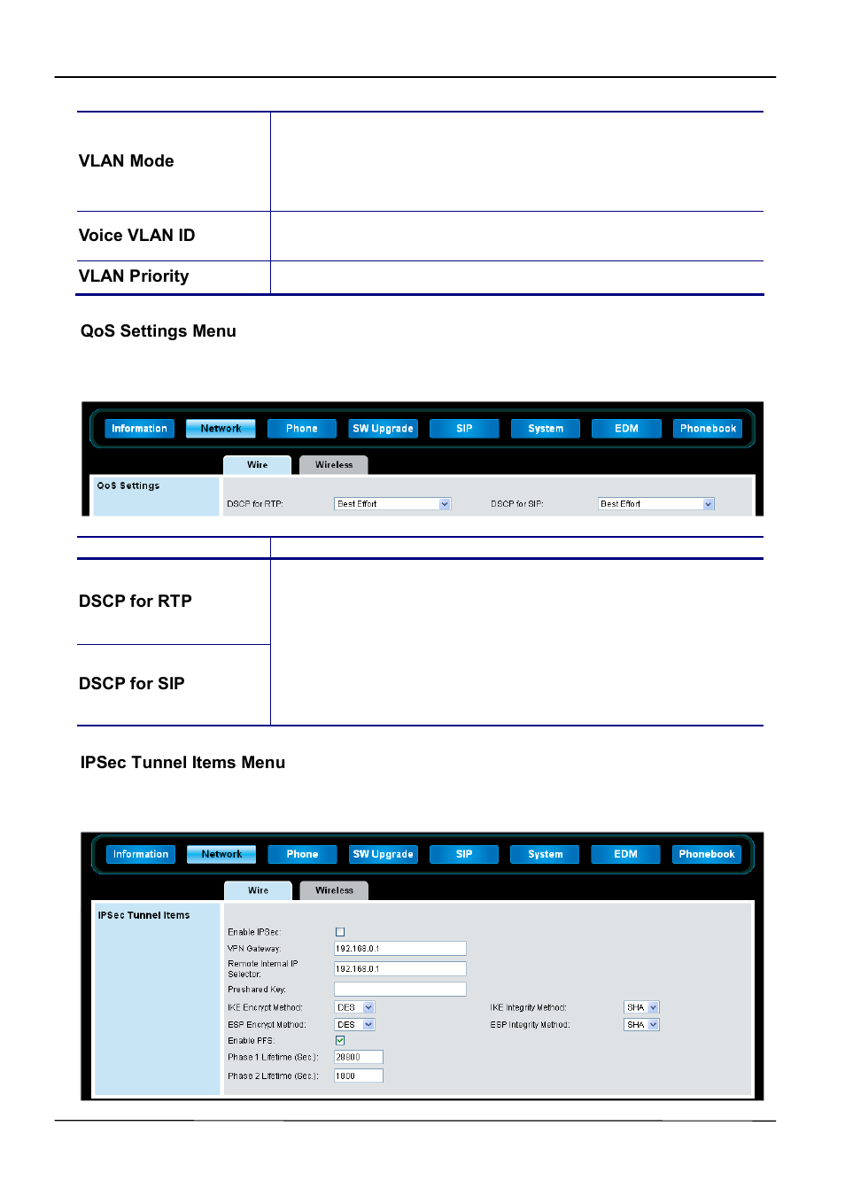 ATL Telecom IP-3062 PoE Professional IP Telephone User Manual | Page 24 / 74