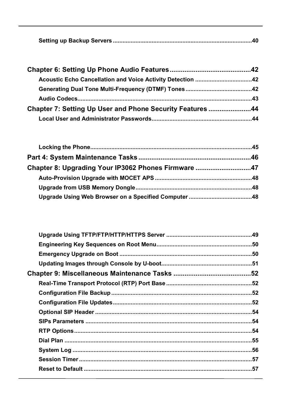 ATL Telecom IP-3062 PoE Professional IP Telephone User Manual | Page 5 / 74