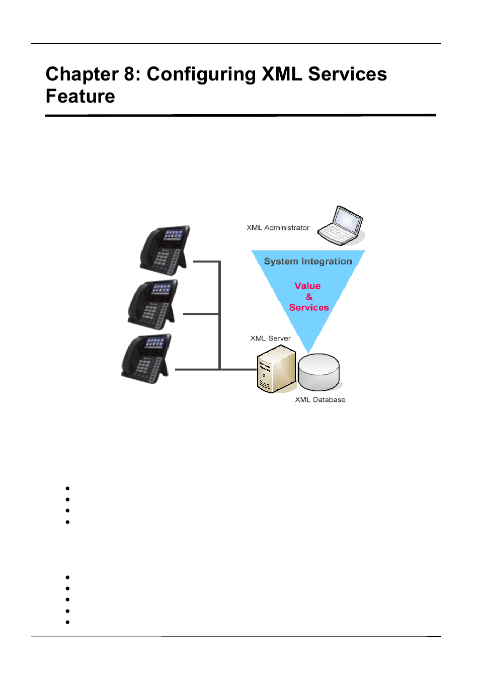 Chapter 8: configuring xml services feature | ATL Telecom IP-3072 PoE Smart Office IP Telephone User Manual | Page 46 / 84