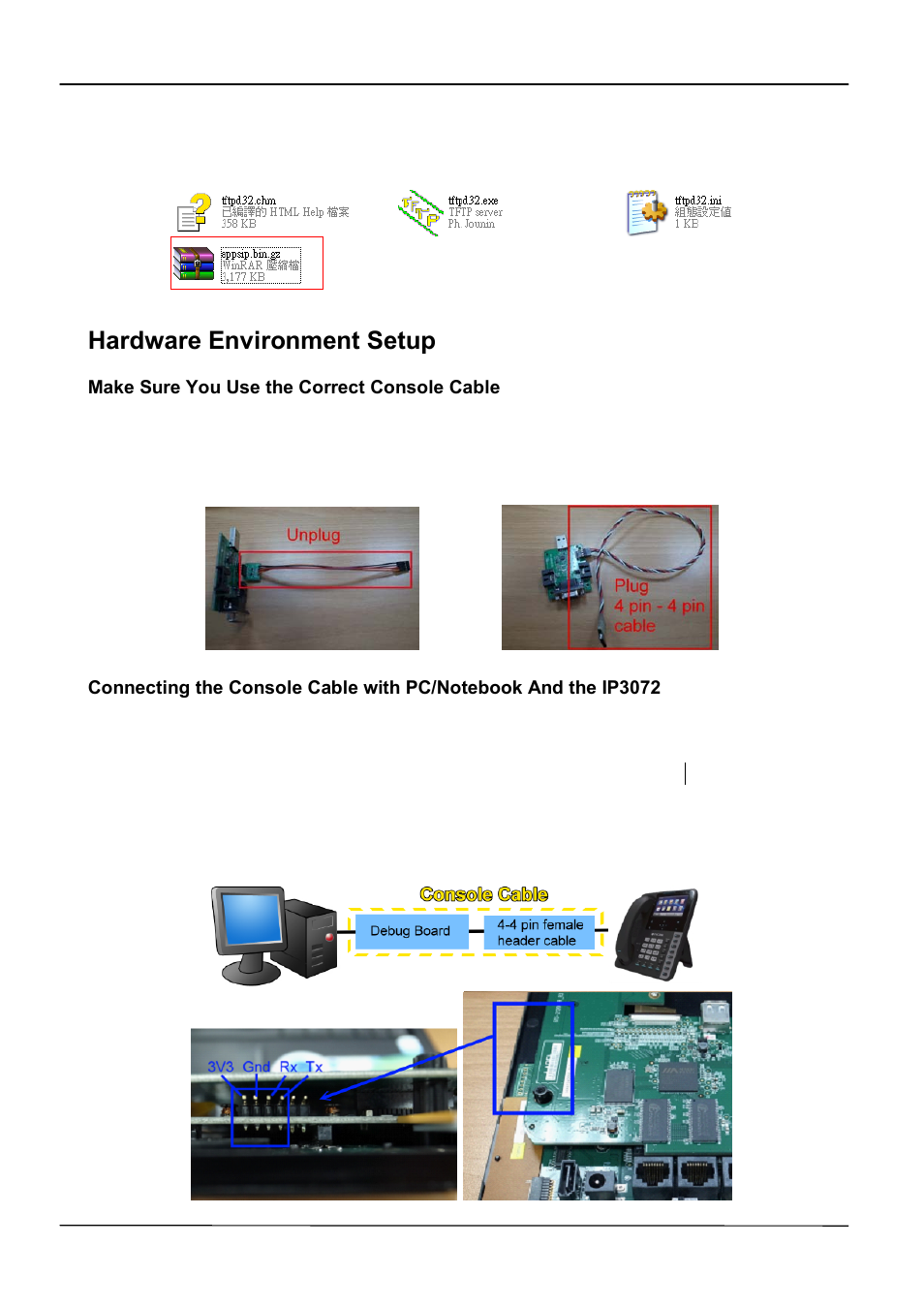 Hardware environment setup | ATL Telecom IP-3072 PoE Smart Office IP Telephone User Manual | Page 77 / 84